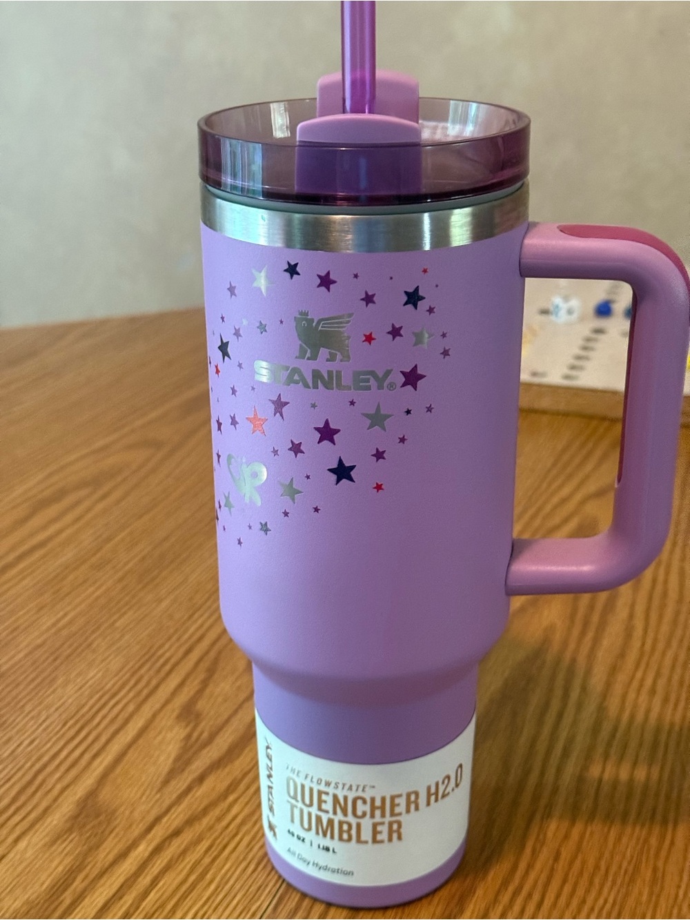 Stanley Lavender, new and comes with box, Olivia Rodrigo limited edition, 40 oz